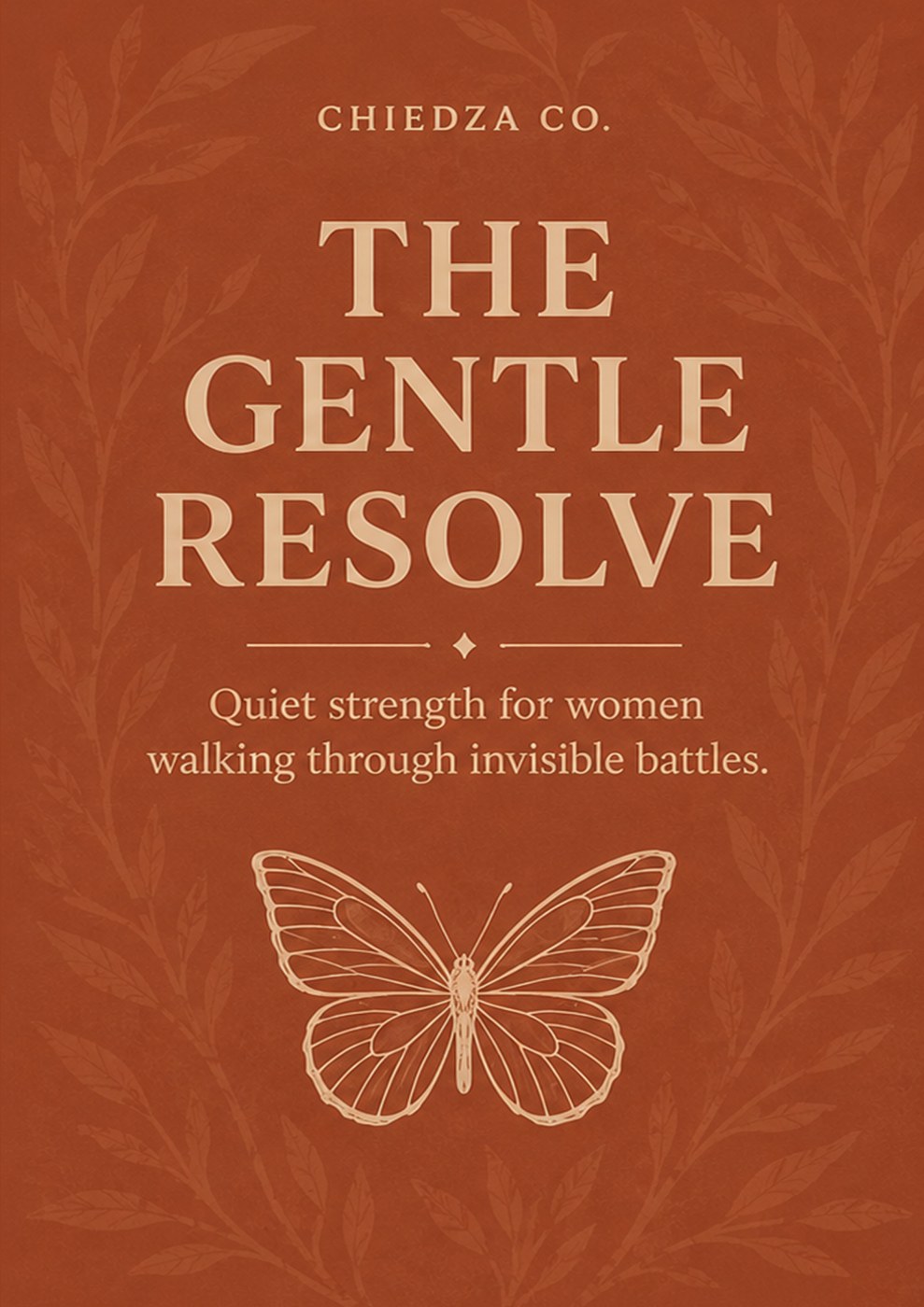 The Gentle Resolve A 30-Day Journal of Faith, Healing & Sacred Rest cover